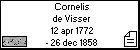Cornelis de Visser